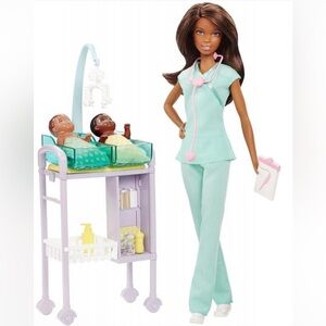 Mattel Barbie Careers AA Baby Doctor Nurse Doll (Doll only)